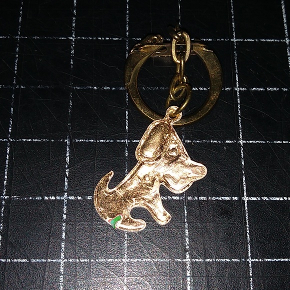 Three Gold Key Chains, Gold Bar in Box, Nine West Purse & Heels, Enamel … - Picture 7 of 11